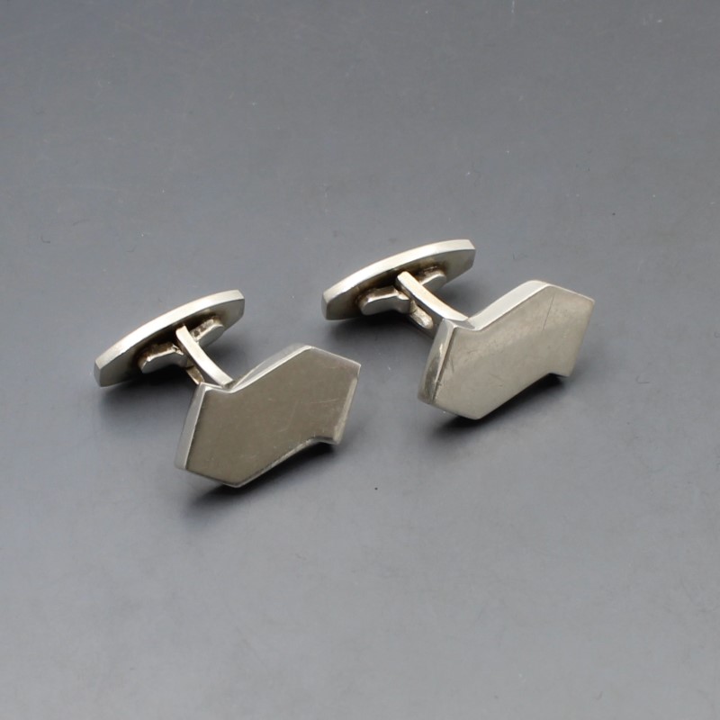 Bent Knudsen Danish Silver Cuff Links 22